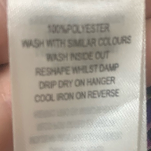 NEW Boohoo Sleeveless Mixed Floral Jumpsuit Patchwork Wide Leg Cropped - Picture 16 of 16